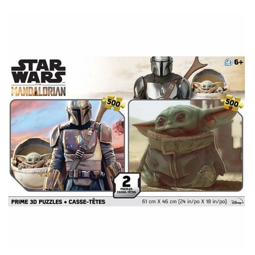 Star Wars Mandalorian Lenticular‎ 3D Puzzles – Twin Pack